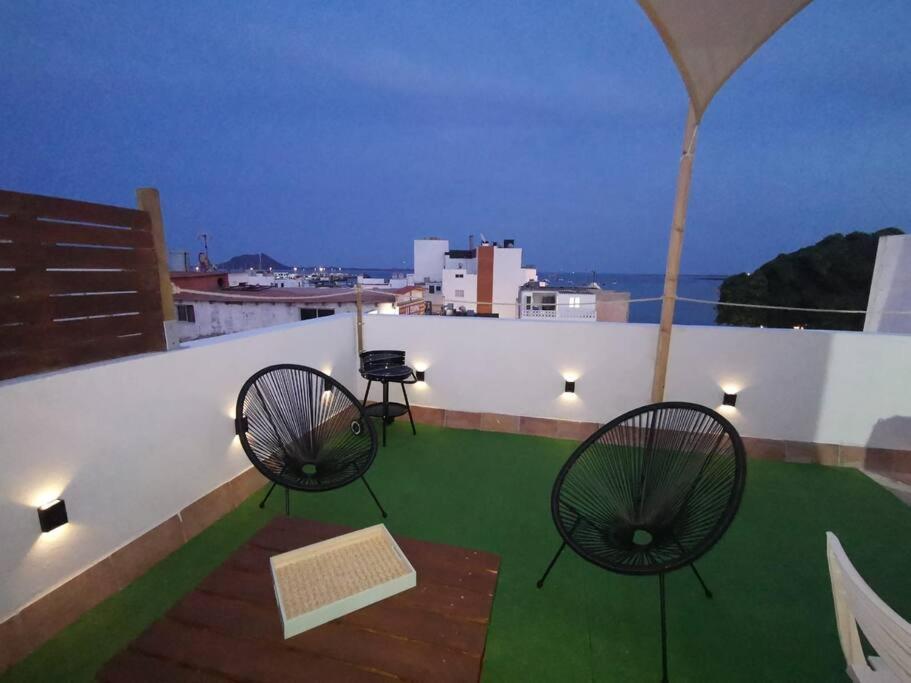 Apartamento Con Vistas Al Mar En El Centro De Corralejo Kültér fotó